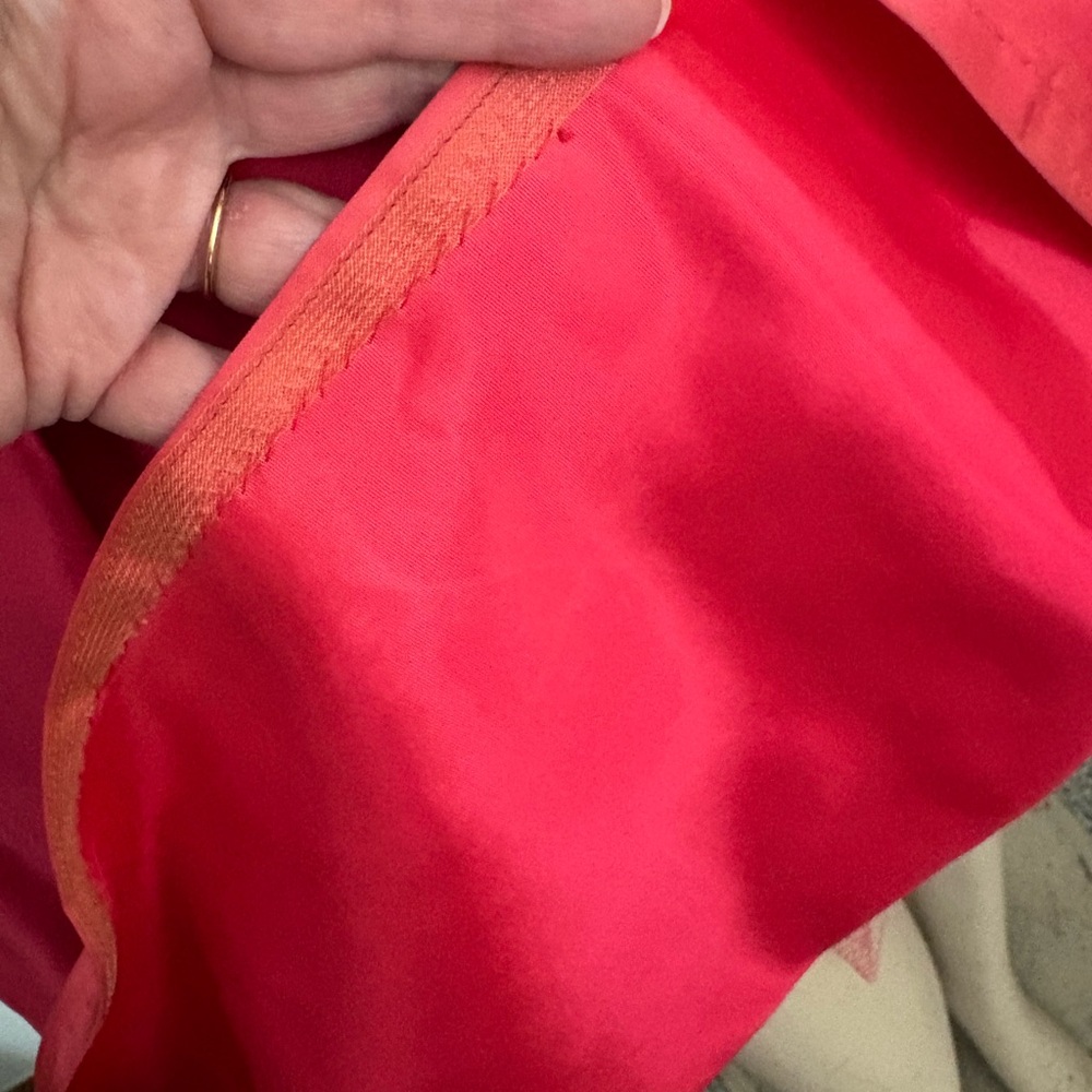Vintage 50s Coral Pink Satin Suzy Perrette Style Bombshell Dress & Designer Hat - Picture 14 of 14